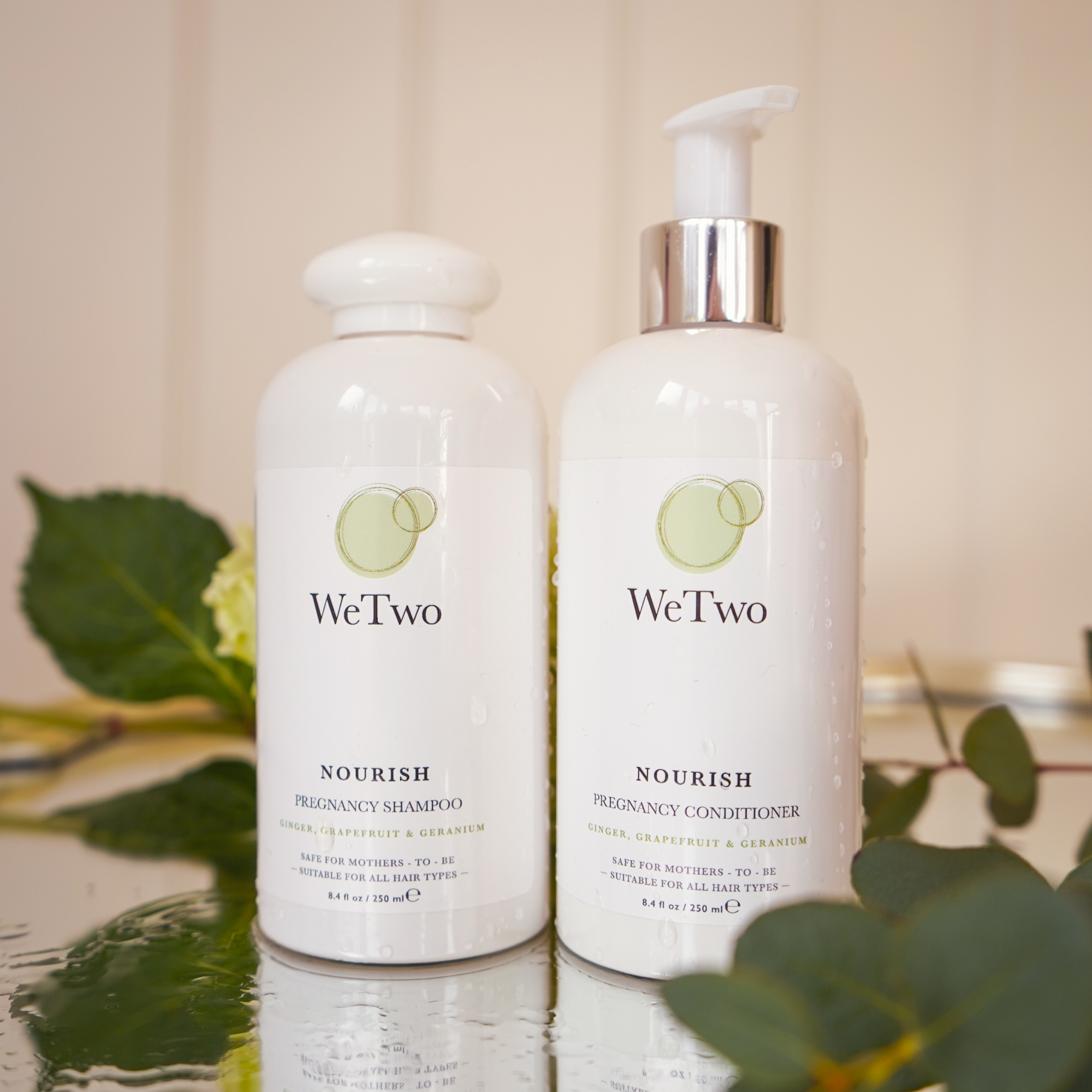 The 2-step haircare system