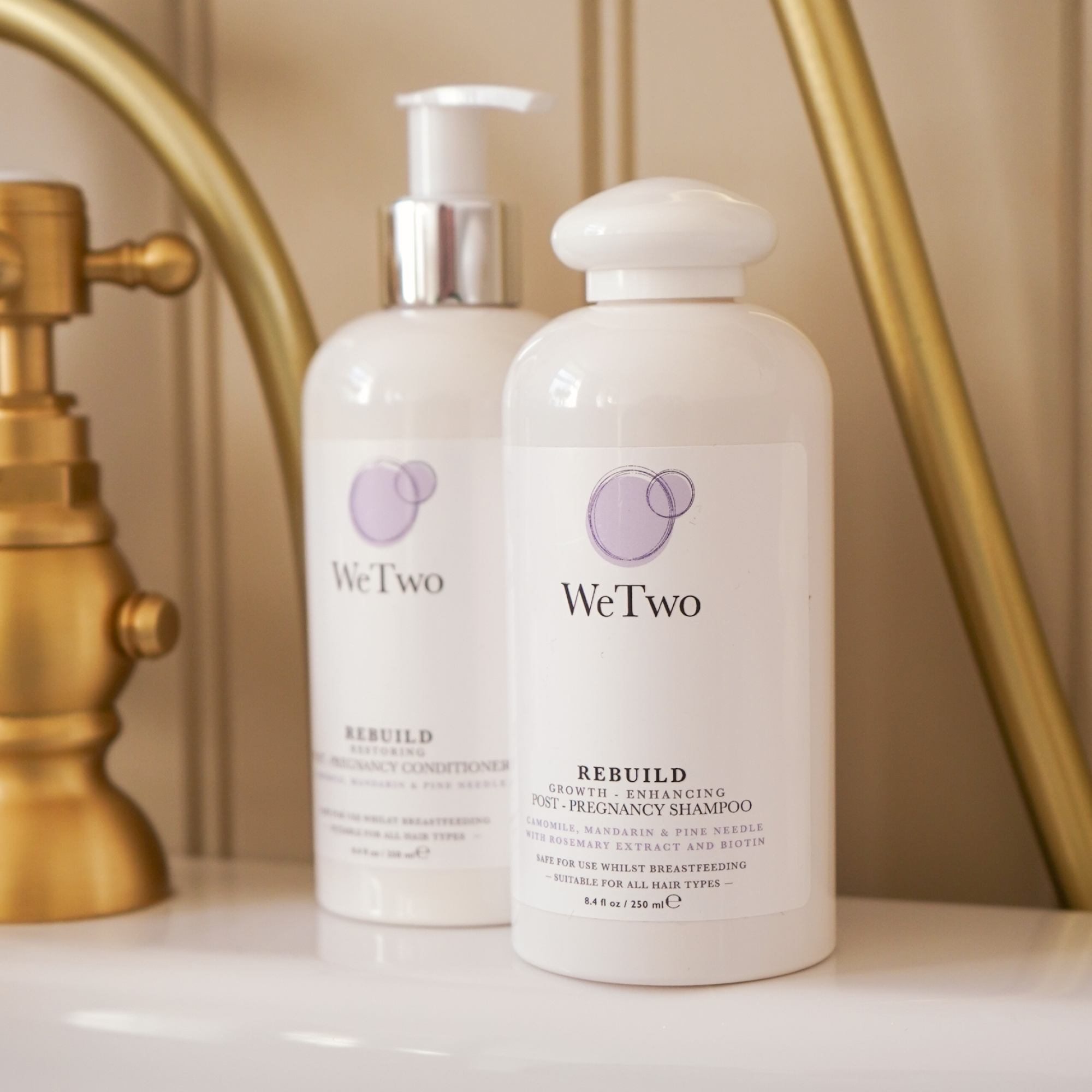 The 2-step haircare system